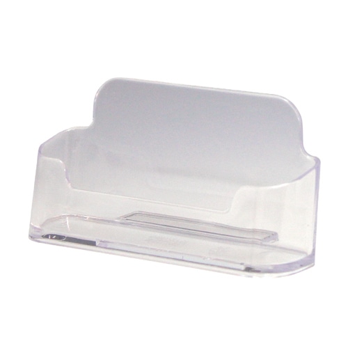 セキセイ カードスタンド 名刺1段 ヨコ型 外寸W95×H48×D38mm CSD-2781 1個(ご注文単位1個)【直送品】