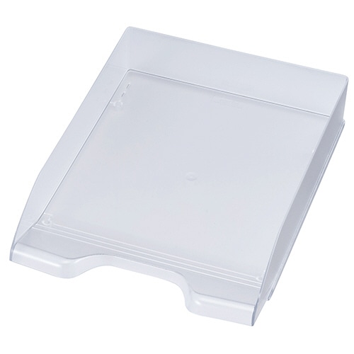 セキセイ スケルトンデスクトレー A4タテ クリア SSS-1246T 1個(ご注文単位1個)【直送品】