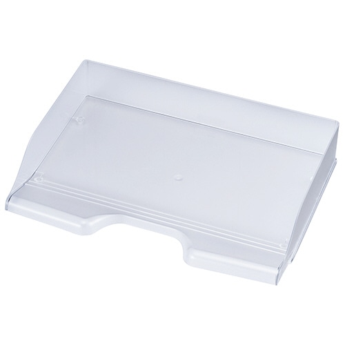 セキセイ スケルトンデスクトレー A4ヨコ クリア SSS-1340T 1個(ご注文単位1個)【直送品】