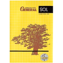 ゼネラル カーボン紙 両面筆記用 携帯用 黒 2300クロ 10枚/冊(ご注文単位1冊)【直送品】