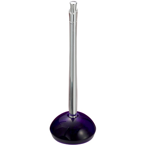 ゼブラ デスクペン フロス(flos) グラスクリア(黒インク) BA65-GC 1組（ご注文単位1組）【直送品】