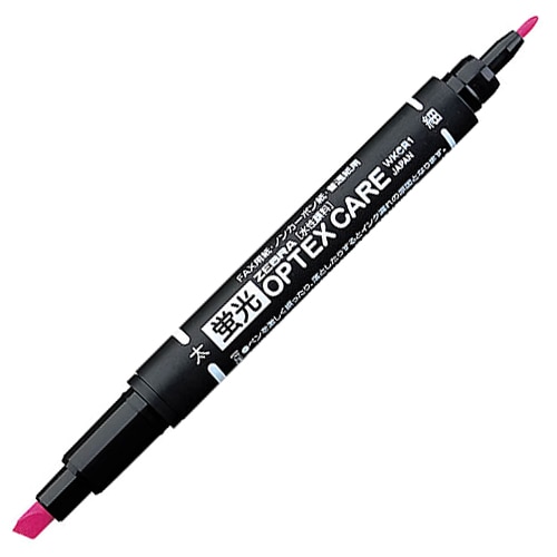 ゼブラ 蛍光オプテックスケア ピンク WKCR1-P 1本（ご注文単位1本）【直送品】