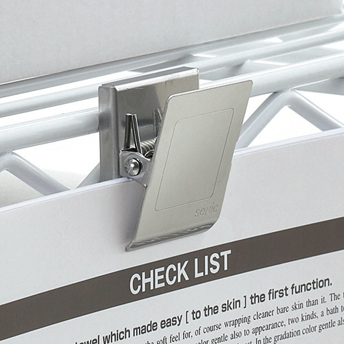 ソニック ステンレスマグネットクリップ M 口幅36mm CP-1094 1個(ご注文単位1個)【直送品】