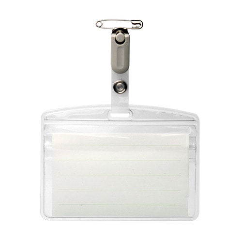 ソニック タッグ名札 ラウンドチャックタイプ クリップ付 NF-952 10個/袋（ご注文単位1袋）【直送品】