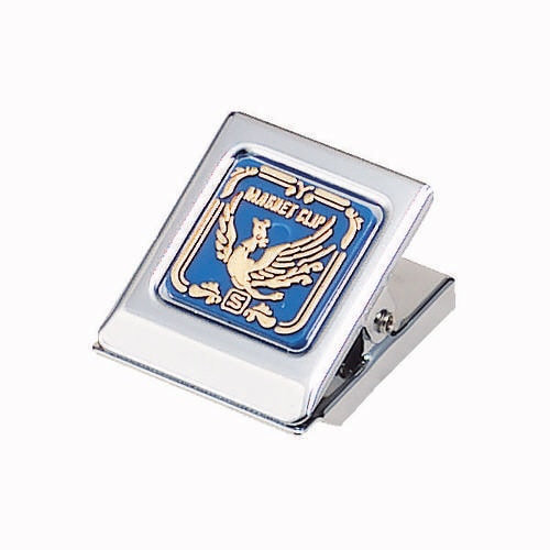 ソニック マグネットクリップ 小 口幅31mm 青 CP-65B 1個(ご注文単位1個)【直送品】