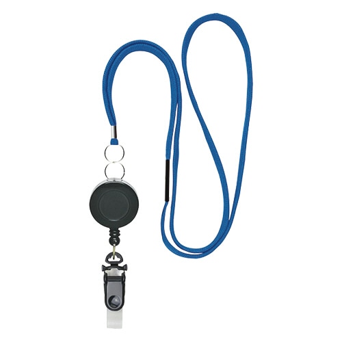 ソニック リール式吊り下げひも 青 NF-569-B 1本（ご注文単位1本）【直送品】