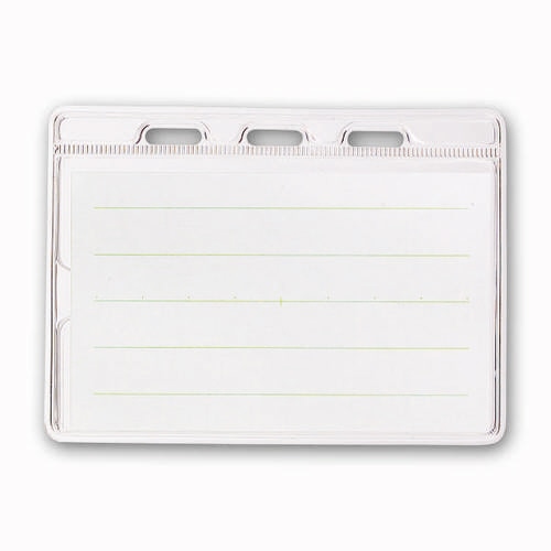 ソニック 名札用表示面ケース ソフト スライド式 NF-676 3枚/袋(ご注文単位1袋)【直送品】