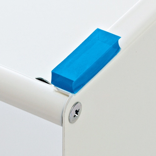 トヨダプロダクツ ブックスタンド レターケース付 W350mm ホワイト LCST-2BS 1台(ご注文単位1台)【直送品】