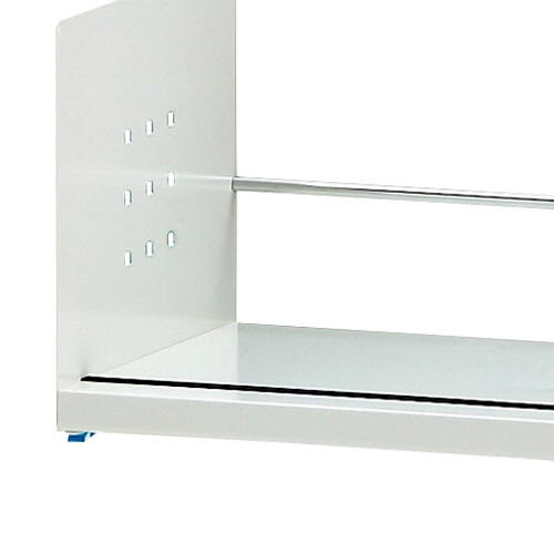 トヨダプロダクツ ブックスタンド レターケース付(耐震) 2列2段 LCST-2BSW 1台(ご注文単位1台)【直送品】