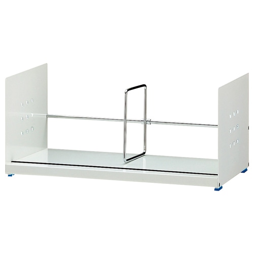 トヨダプロダクツ ブックスタンド ロータイプ W450mm ホワイト BSST-045 1台（ご注文単位1台）【直送品】