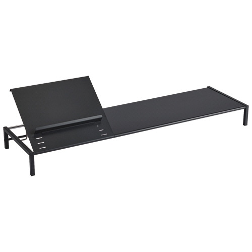 トヨダプロダクツ モニター台(スタンド機能天板付き) ブラック TUMS-1SK 1台(ご注文単位1台)【直送品】