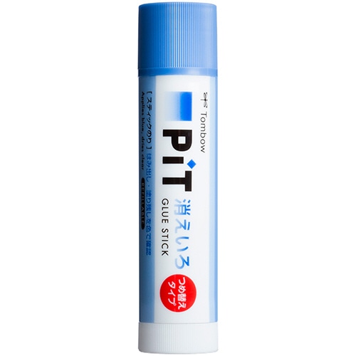 トンボ鉛筆 スティックのり つめ替え消えいろピット 本体 約20g PT-NCR 1本(ご注文単位1本)【直送品】