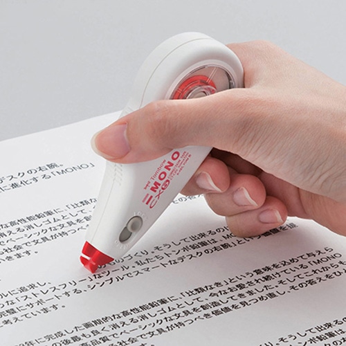 トンボ鉛筆 修正テープ モノCX4 本体 4.2mm幅×12m 緑 CT-CX4 1個(ご注文単位1個)【直送品】