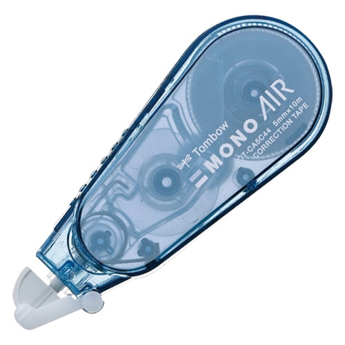 トンボ鉛筆 修正テープ モノエアー5C 5mm幅×10m アッシュブルー CT-CA5C44 5個/セット（ご注文単位1セット）【直送品】