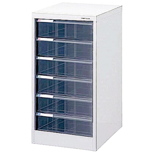 ナカバヤシ アバンテV2 フロアケース A4タテ 深6段 白 AF-M6 1台（ご注文単位1台）【直送品】