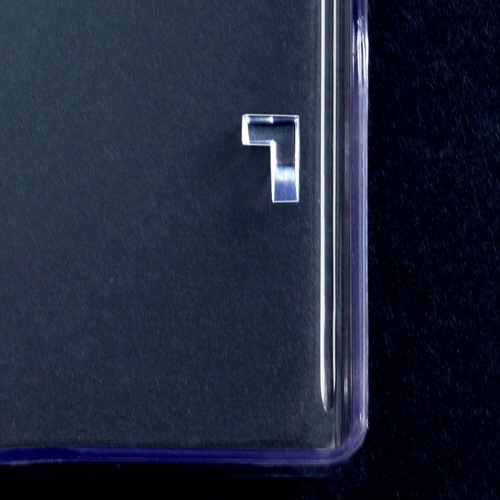 ナカバヤシ レターケース A4タテ 浅5段 ブラック A4E-05B 1台（ご注文単位1台）【直送品】