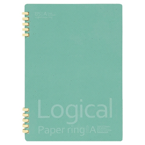 ナカバヤシ ロジカル ペーパーリングノート B5 A罫 40枚 NW-B518A 10冊/セット(ご注文単位1セット)【直送品】