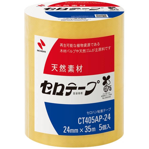 ニチバン セロテープ 大巻 24mm×35m 業務用パック CT405AP-24 5巻/袋(ご注文単位1袋)【直送品】