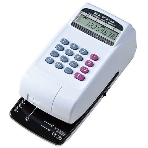 ニッポー 電子チェックライター 10桁 FX-45 1台(ご注文単位1台)【直送品】