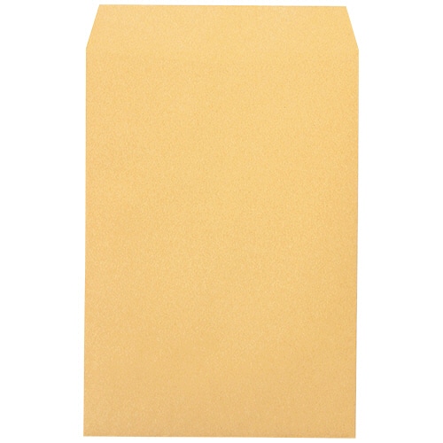 ピース R40再生紙クラフト封筒 テープのり付 角20 85g/㎡ 業務用パック 792-30 500枚/箱（ご注文単位1箱）【直送品】