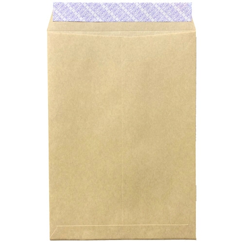 ピース R40再生紙クラフト封筒 テープのり付 角6 85g/㎡ 〒枠なし 636-00 100枚/袋（ご注文単位1袋）【直送品】