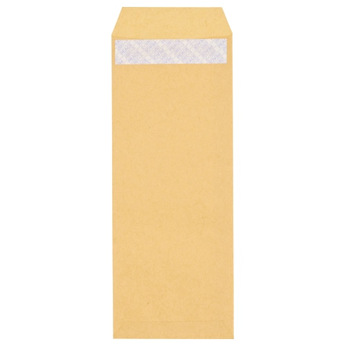ピース R40再生紙クラフト封筒 テープのり付 長40 70g/㎡ 〒枠あり 453-10 100枚/袋（ご注文単位1袋）【直送品】