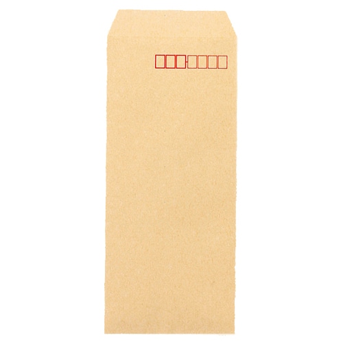 ピース R40再生紙クラフト封筒 長4 70g/㎡ 〒枠あり 業務用パック 401-80 1000枚/箱（ご注文単位1箱）【直送品】