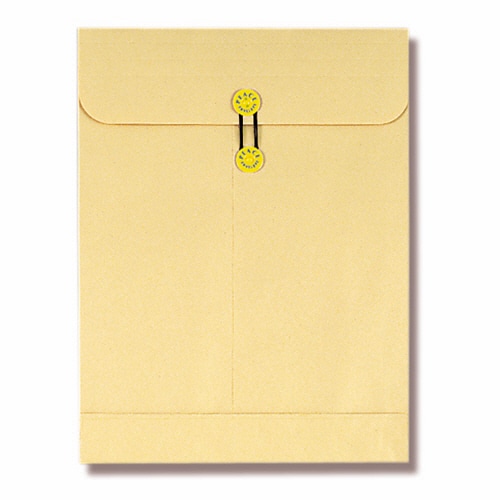 ピース マチ・ヒモ付保存袋 クラフト 角0 120g 173-30 50枚/箱（ご注文単位1箱）【直送品】