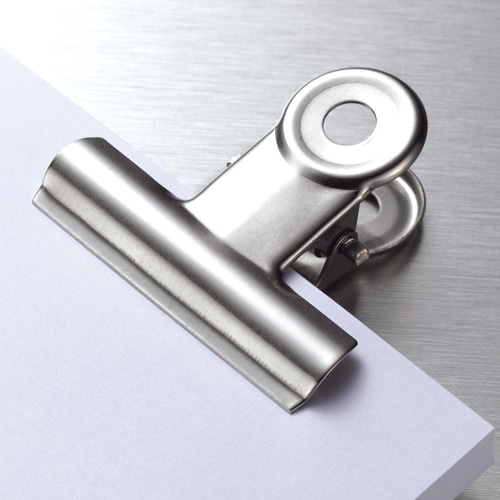 ベロス ステンレス目玉クリップ 中 口幅50mm STC-3510 10個/箱(ご注文単位1箱)【直送品】