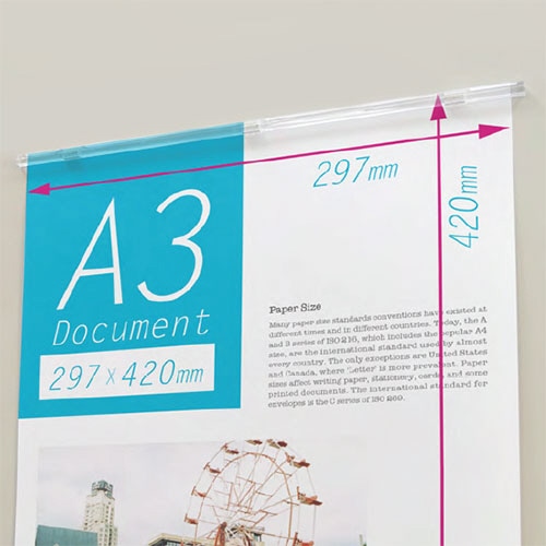 マグエックス マグネットスリムバー310 クリア MSLB-310-3P-KT 3本/袋(ご注文単位1袋)【直送品】