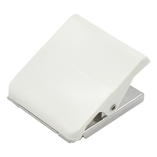 マグエックス マグネットハイブリッドクリップ L W47×D32×H53mm 白 MHC-200-W 1個（ご注文単位1個）【直送品】