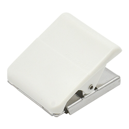 マグエックス マグネットハイブリッドクリップ M W39×D25×H43mm 白 MHC-150-W 1個（ご注文単位1個）【直送品】