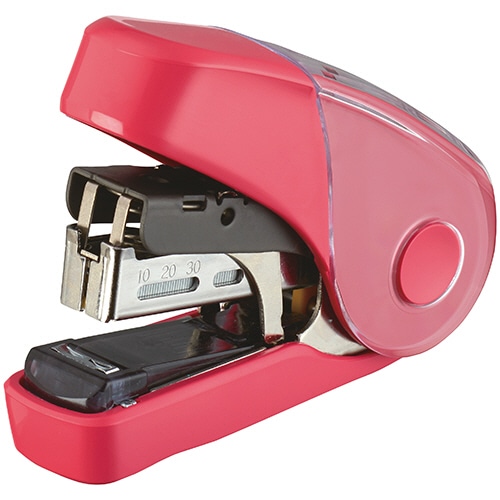 マックス 軽とじフラットホッチキス サクリフラット3 32枚とじ ピンク HD-10FL3K/P 1個(ご注文単位1個)【直送品】
