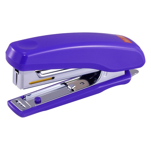 マックス 高機能コンパクトホッチキス 20枚とじ ブルー HD-10NX 1個（ご注文単位1個）【直送品】