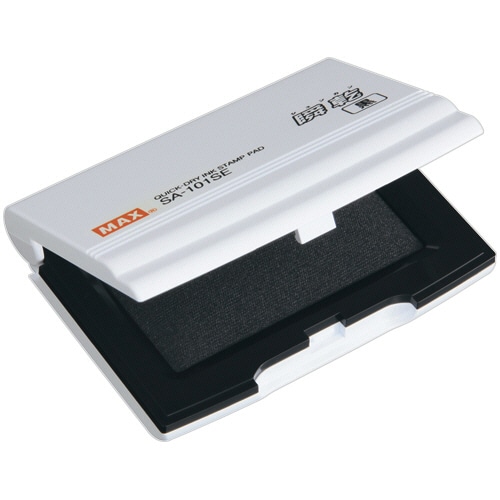 マックス 瞬乾スタンプ台 小形 黒 SA-101SEカミバコ 1個(ご注文単位1個)【直送品】