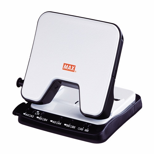マックス 中空刃 軽あけパンチ スクーバ 35枚穿孔 ホワイト DP-35T/W 1台(ご注文単位1台)【直送品】