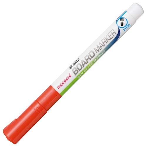 モナミ ホワイトボードマーカー 細字丸芯 赤 11416 1本(ご注文単位1本)【直送品】