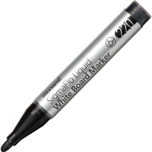 モナミ ホワイトボード用マーカー SigmaFlo Liquid 太字 黒 18413 1本(ご注文単位1本)【直送品】
