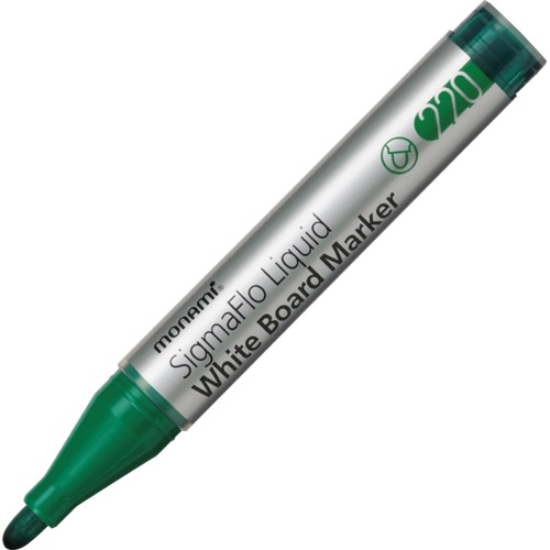 モナミ ホワイトボード用マーカー SigmaFlo Liquid 太字 緑 18416 1本(ご注文単位1本)【直送品】