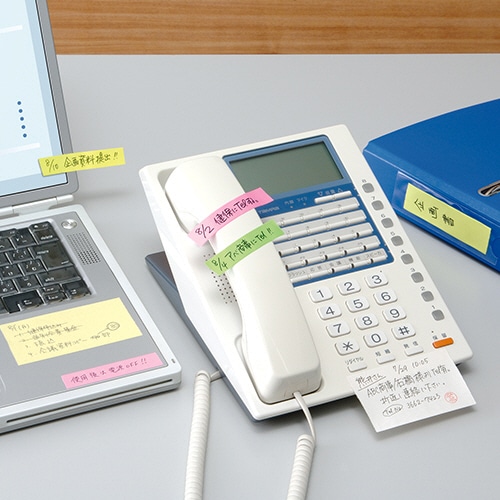 ヤマト メモック ロールテープ 蛍光紙 つめかえ用 25mm幅 レモン WR-25H-LE 2巻/袋(ご注文単位1袋)【直送品】