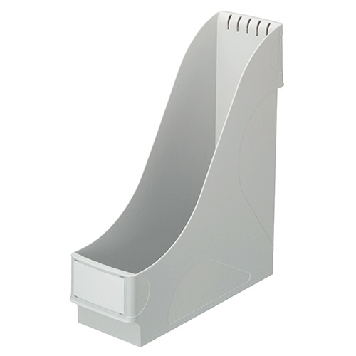 ライツ プラス マガジンファイルワイド A4ワイド グレー 2425-00-85 1個（ご注文単位1個）【直送品】