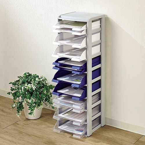 ライツ レタートレーラック グレー 5299-00-85 1個(ご注文単位1個)【直送品】