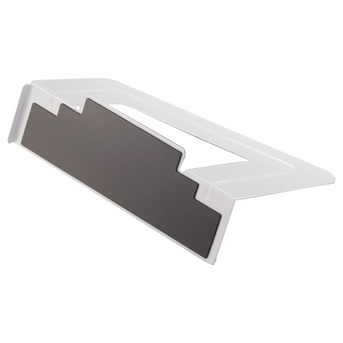リヒトラブ ブックエンド マグネット付 白 A-7350-0 1個(ご注文単位1個)【直送品】