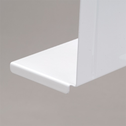 リヒトラブ ブックエンド マグネット付 白 A-7350-0 1個(ご注文単位1個)【直送品】