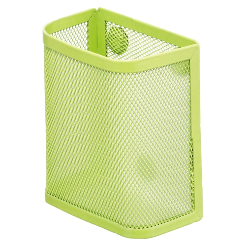 リヒトラブ マグネットポケット ペンスタンド 黄緑 A-7390-6 1個(ご注文単位1個)【直送品】