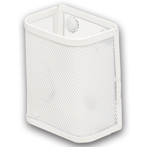 リヒトラブ マグネットポケット ペンスタンド 白 A-7390-0 1個(ご注文単位1個)【直送品】