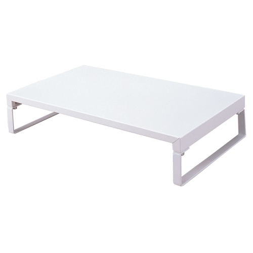 リヒトラブ 机上台 W390×D250×H80mm 白 A-7330-0 1台（ご注文単位1台）【直送品】