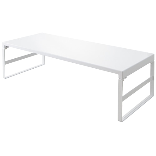 リヒトラブ 机上台 ハイタイプ W590×D250×H160mm 白 A-7333-0 1台（ご注文単位1台）【直送品】