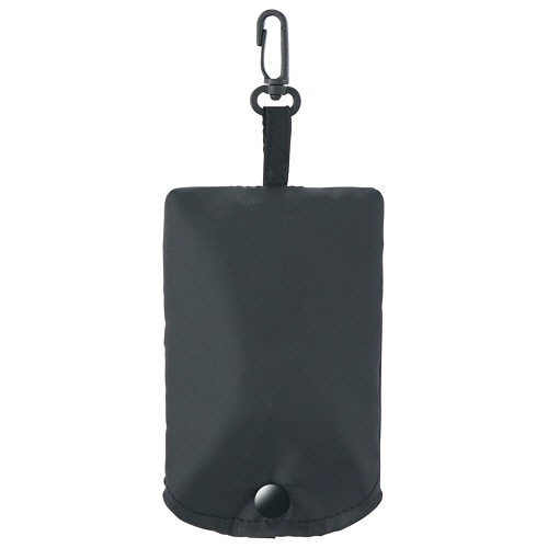 丸玉工業 ジーナス ECO コンパクトマイバッグ M ブラック 1枚(ご注文単位1枚)【直送品】