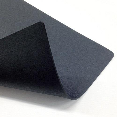 共栄プラスチック ライティング デスクマット KAI 590×320mm ブラック WDM-KAI 1枚（ご注文単位1枚）【直送品】